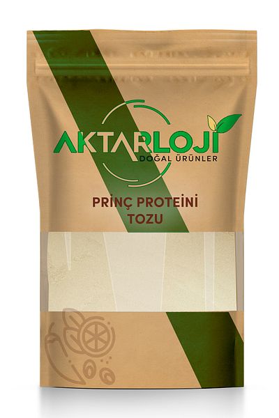 aktarloji 100 Gr Sugar Free Rice Protein Powder 86% Protein High Protein Ratio
