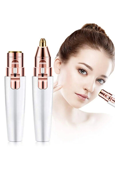 VONTAR Cımbız Yüz Epilatörü 2'si 1 Arada Epilasyon Şarjlı