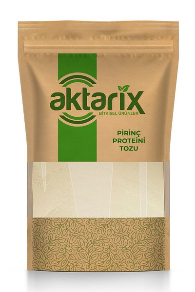 aktarix 250 Gr Sugar Free Rice Protein Powder 86% Protein High Protein Ratio