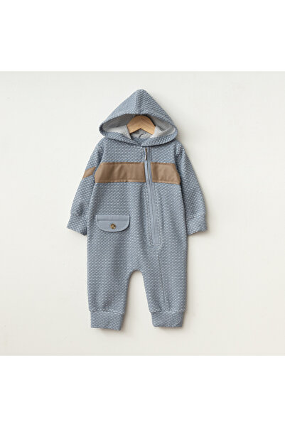 Baby Fou Hooded Jumpsuit