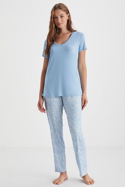 Catherine's Costum de pijama cu textura moale