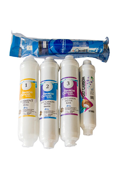 Reverse Osmosis Reverse osmosis5'li Su Arıtma Filtre Seti