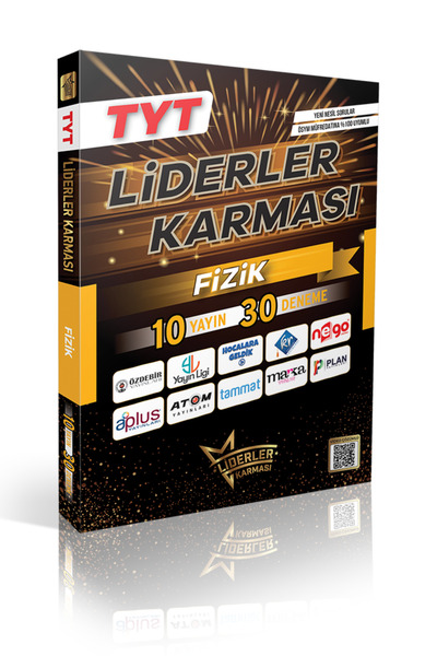LİDERLER KARMASI 2026 Model Tyt Fizik Branş Denemeleri 10 Yayın 30 Deneme (Vİ...