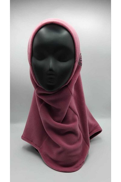 Differenza Φούξια Thermal Fleece Hijab Ολόγραμμα Καπάκι