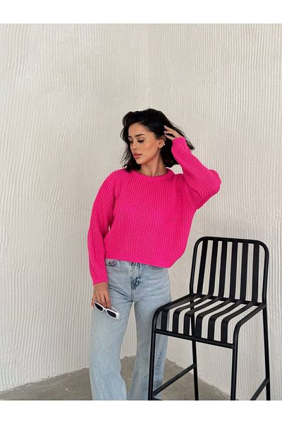 Noa Noa Tricotaj cu gât crew Pulover de bază