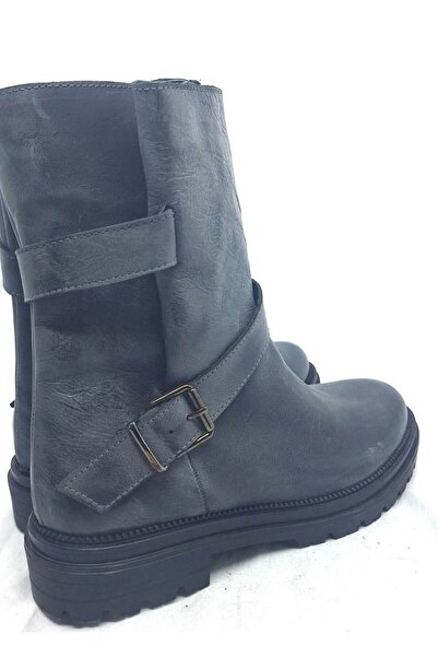 SAST HAKİKİ DERİ GRİ BOT