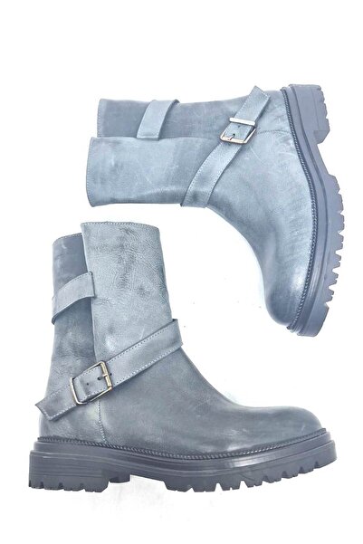 SAST HAKİKİ DERİ GRİ BOT