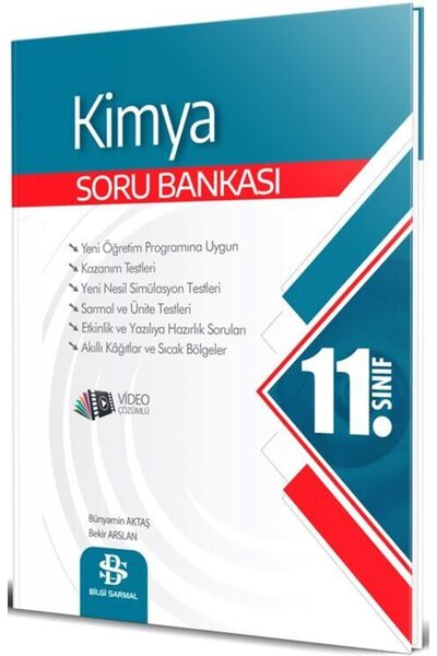 Bilgi Sarmal Yayınları Bilgi Sarmal 11. Sınıf Kimya Soru Bankası 2026
