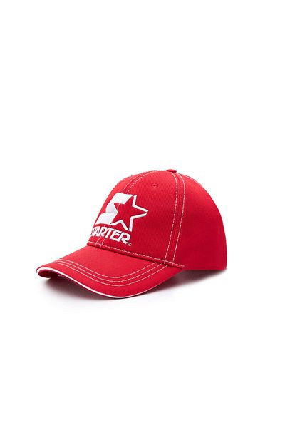 Starter Radford Red Baseball Cap Embroidered - Unisex Hat
