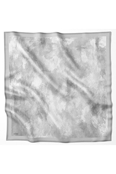 Sultan Crystal Scarf - Cloud Pattern - Ske2428-49 - Gray
