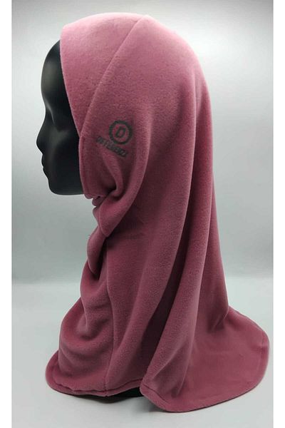 Differenza Φούξια Thermal Fleece Hijab Ολόγραμμα Καπάκι