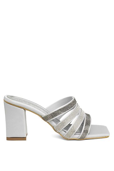 MİSS PARK MODA Miss Park Moda PM161 K400/1 Pantofi rochii de seara pentru femei Argintiu