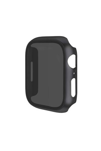 noktaks Compatible for Apple Watch 40mm - Case Protector and Ghost Screen Protector - Gard 32 - Black - T32517