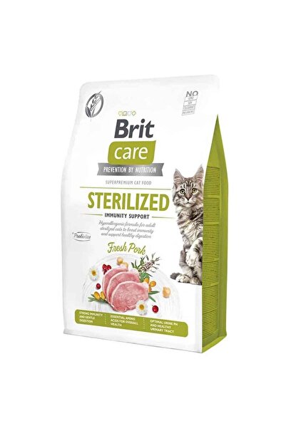 Brit Care Grain-Free Sterilized Immunity Support Kısırlaştırılmış Kedi Maması...
