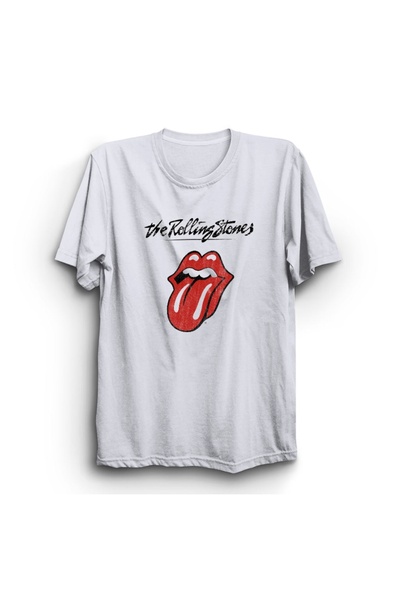 The Fame تي شيرت The Rolling Stones، عتيق، موسيقى روك ميتال، موسيقى 100% قطن