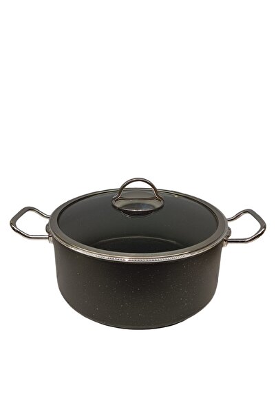 Peramari وعاء عميق من الجرانيت الأسود مقاس 22 سم من تونا هاوس