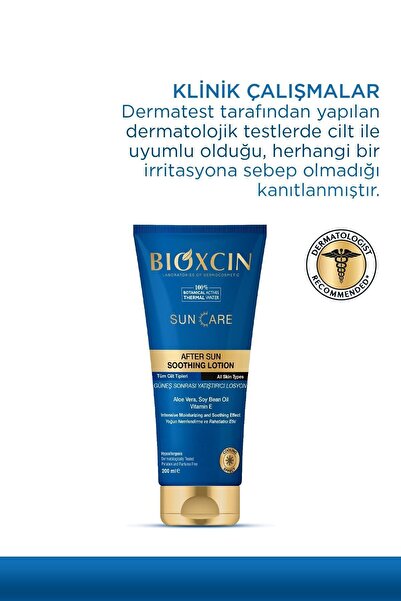 Bioxcin Sun Care after Sun Cream 200 ml - Soothing Moisturizing Protective 2 Pcs