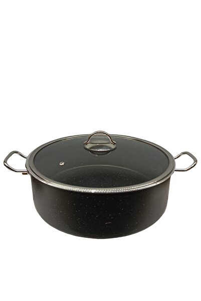 Peramari Tuna House 32 cm Black Granite Deep Pot