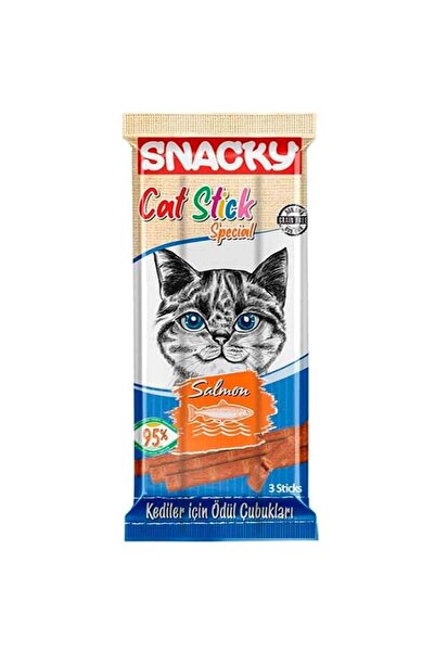 PATİLİ MARKET Somonlu Stick Kedi Ödülü 3 X 5 gr