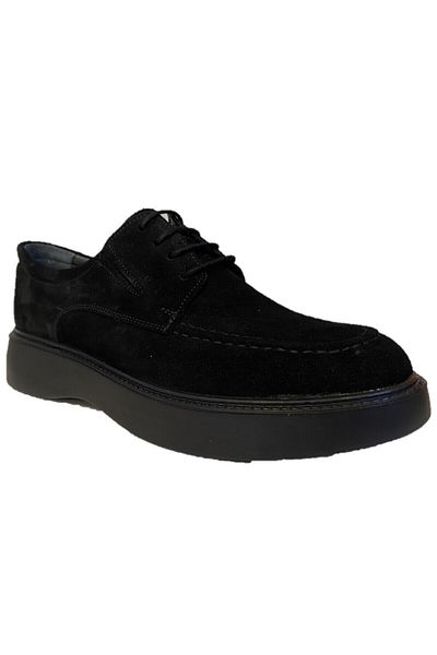 Çobanoğlu Men's Black Classic Shoes 301