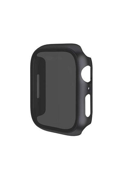 noktaks Apple Watch 7 41mm Compatible - Case Protector and Ghost Screen Protector - Gard 32 - Black - T32518