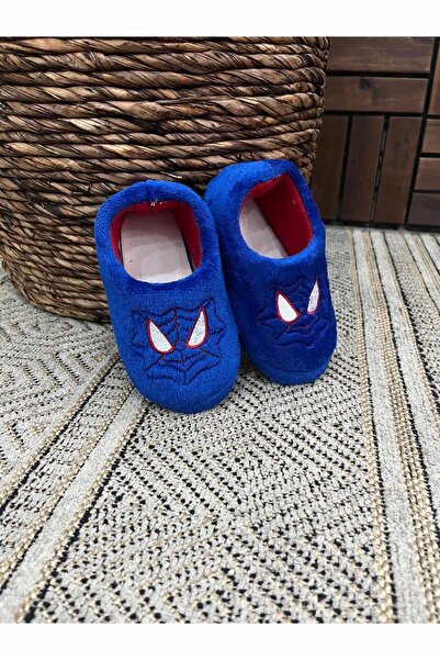 Behtah Kundura Pamuk Astarlı Erkek Babet Panduf Figürlü Çok Amaçlı Okul Kreş Patiği Ev Patiği