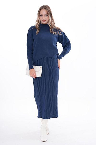 ŞİMAL Knitwear Women's Knitted Double Set - 245021