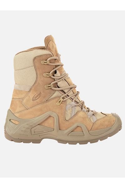 Scooter P1490Nbj001 Beige Nubuck Leather Men's Tactical Boots