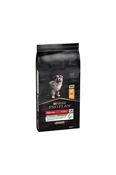 Pro Plan طعام بورينا برو بلان للجراء متوسط الحجم مع الدجاج - 12 كجم