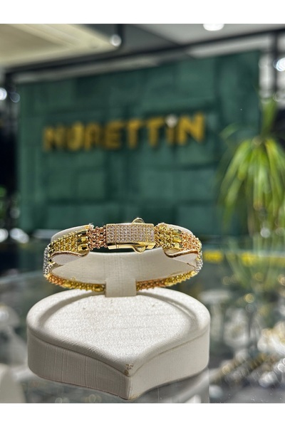 NURETTİN Kuyumculuk Dorika Model Altın Kelepçe Bilezik