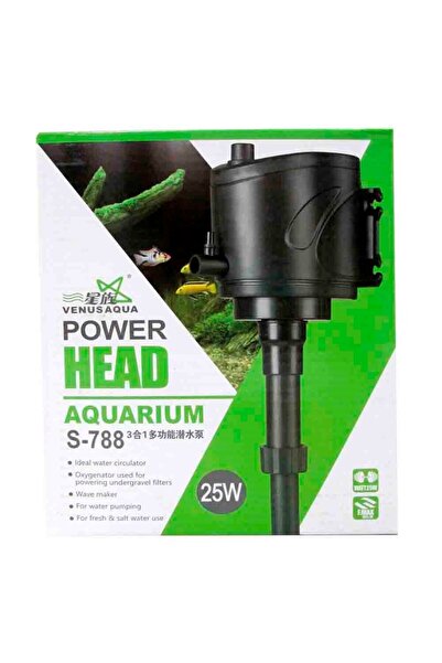Venüs Venus Aqua S-788 Yedek Akvaryum Filtresi 1500l/h