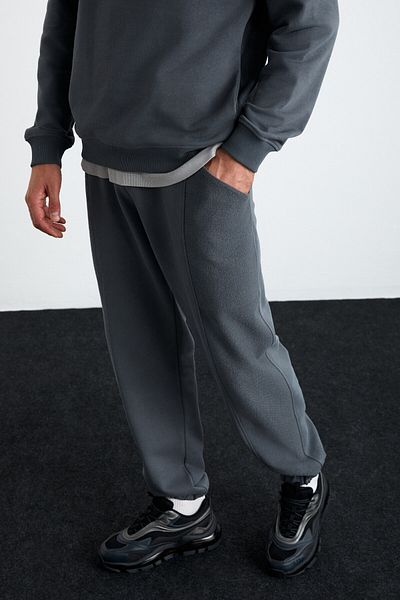GRIMELANGE BOSCO Herren-Jogginghose aus 100 % Baumwolle mit Gummizug