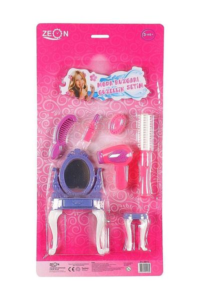 LiderGlobal Fashion Wind Tale Beauty Set with Stool 50x30 cm 7 pieces