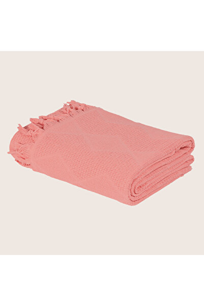 DONATEV Double Salmon Jacquard Pattern Cotton 220X240 cm / 4 Seasons