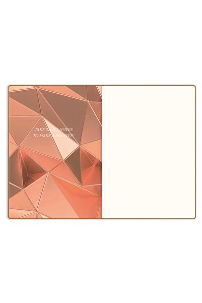 Le Color Metalik Notebook Düz Defter Shıne 17x24