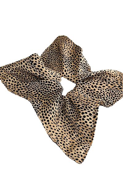 Modex Leopard Patterned Square Rubber Buckle (25*25)