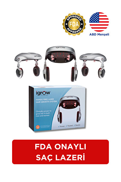 Apira Science Inc Igrow Lazerli Saç Çıkartma Ve Dolgunlaştırma Cihazı (fda Onaylı)