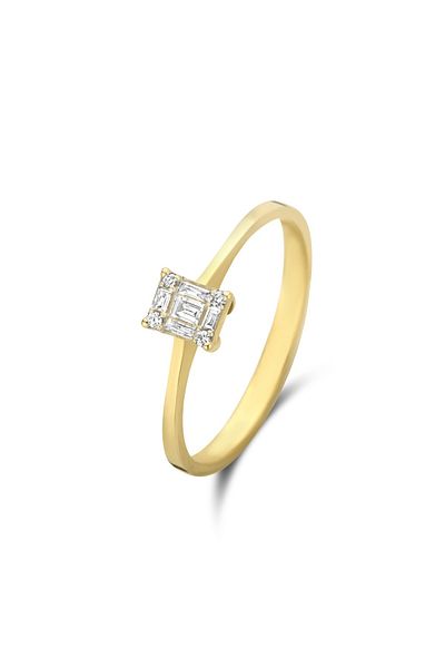 Isabel Bernard Isabel Bernard De la Paix 14 Karat Ring,Verlobungsring 54