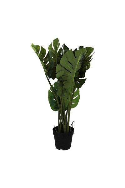 Dongli Artificial Monstera Plant With 10 Leaves 82 Cm