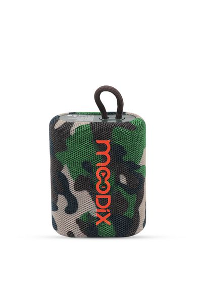Moodix KI23TM02 Bluetooth-Lautsprecher, Camouflage 5 W, stilvoll