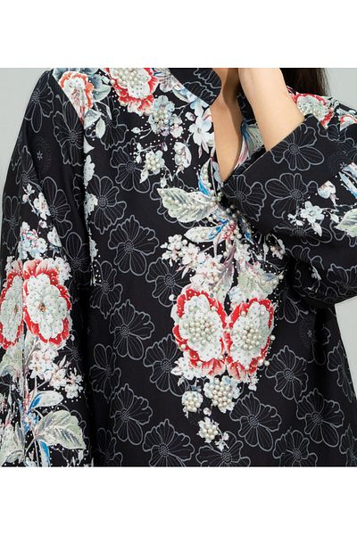 IKKXA Pearl & Pattern Elegance Jalabiya CJ1102