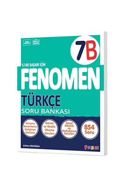fenomen okul FENOMEN 7 TÜRKÇE (B) SORU BANKASI 2025