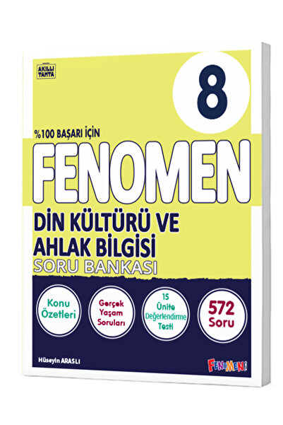 fenomen okul FENOMEN 8 DİN KÜLTÜRÜ VE AHLAK BİLGİSİ SORU BANKASI
