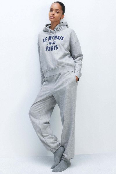 H&M Text-motif hoodie