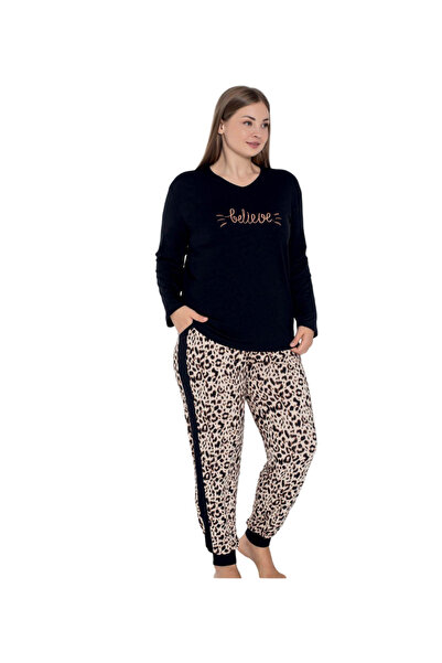 Olivera Dfn1845 Plus Size Pajamas Set