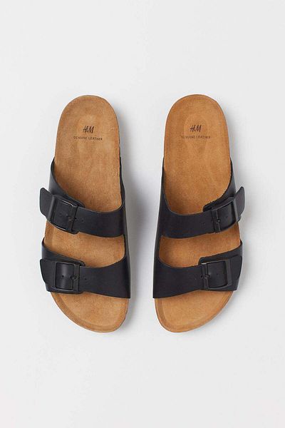 H&M Leather mules
