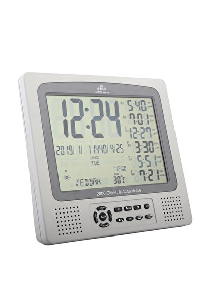 Eastar Ac-2016c Ezan Okuyan Saat - Masaüstü Ve Duvar Tipi Kullanımı