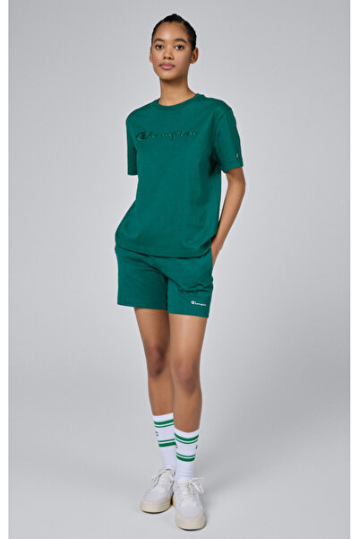 Champion Icons Shorts Yeşil Kadın Şort-117144-GS571