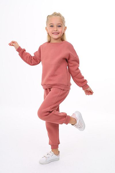 My Kids Wear Three Thread Pocket Crew Neck Top and Bottom Set