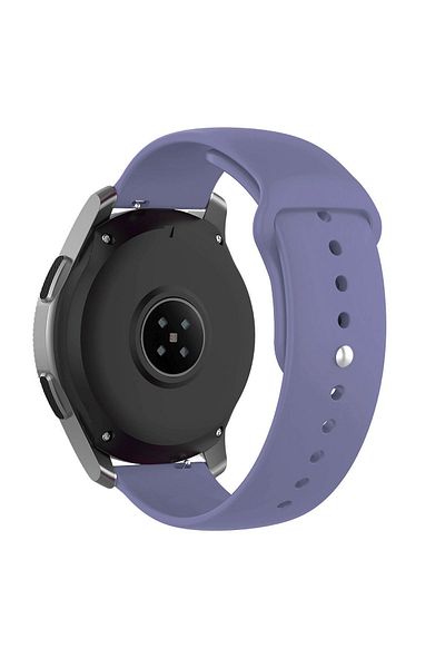 NovStrap حزام سيليكون متوافق مع ساعة سامسونج جالاكسي 7 Fe 6 5 Pro 4 Series - 20 مم (40-47 مم).
